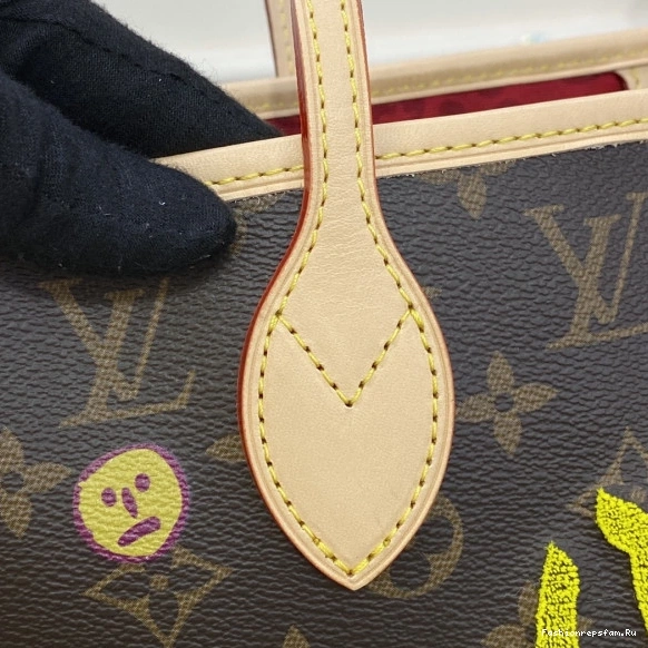 FS CHEAP YK VUITTON NEVERFULL x MM LOUIS 0806